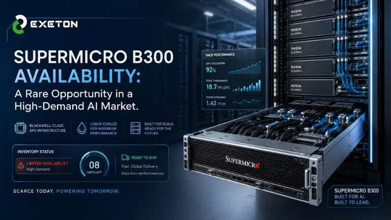 Supermicro B300 Availability: A Rare Opportunity in a High-Demand AI Market