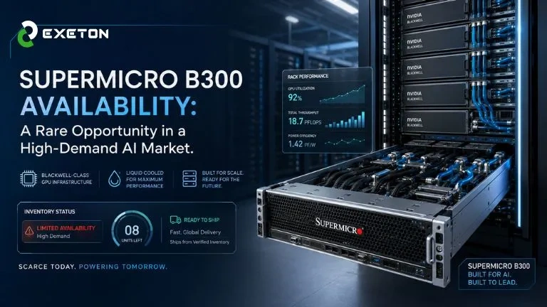 Supermicro B300 Availability: A Rare Opportunity in a High-Demand AI Market