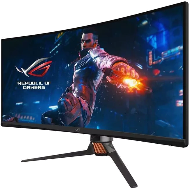 ASUS 90LM03T0-B013B0 Swift PG35VQ 35" UW-QHD Curved Screen LED Gaming LCD Monitor - 21:9 Armor Titanium