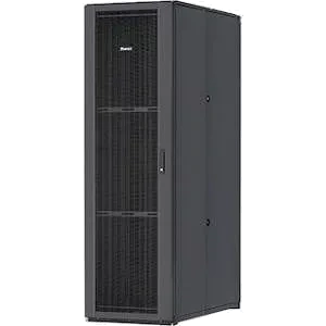 Panduit S6222BA Net-Access S Rack Cabinet - 42U Wide for LAN Switch, Patch Panel - Black