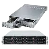 Supermicro SYS-6028TR-D72R 2U Rack Barebone - Intel C612 Chipset - 2X Nodes - 2X Socket R3 LGA-2011