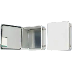 Panduit PZNDVK Rack Cabinet - Gray - Fiberglass