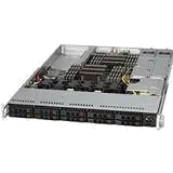 Supermicro CSE-113MFAC2-R608CB SuperChassis 113MFAC2-R608CB - Rack-mountable - Black - 1U